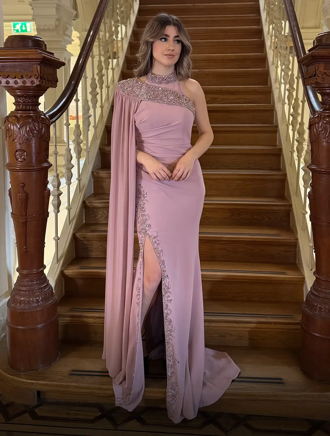 Alice Dress Roze Voor