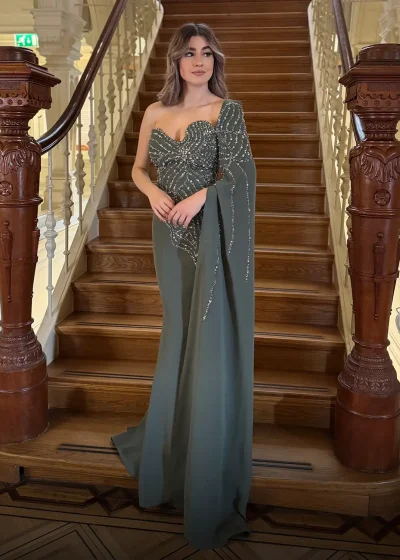 Elvira Dress Groen Voor