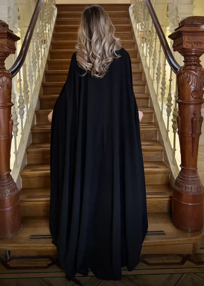 Livia Dress Zwart Achter