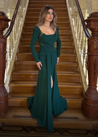 Mira Dress Groen Voor