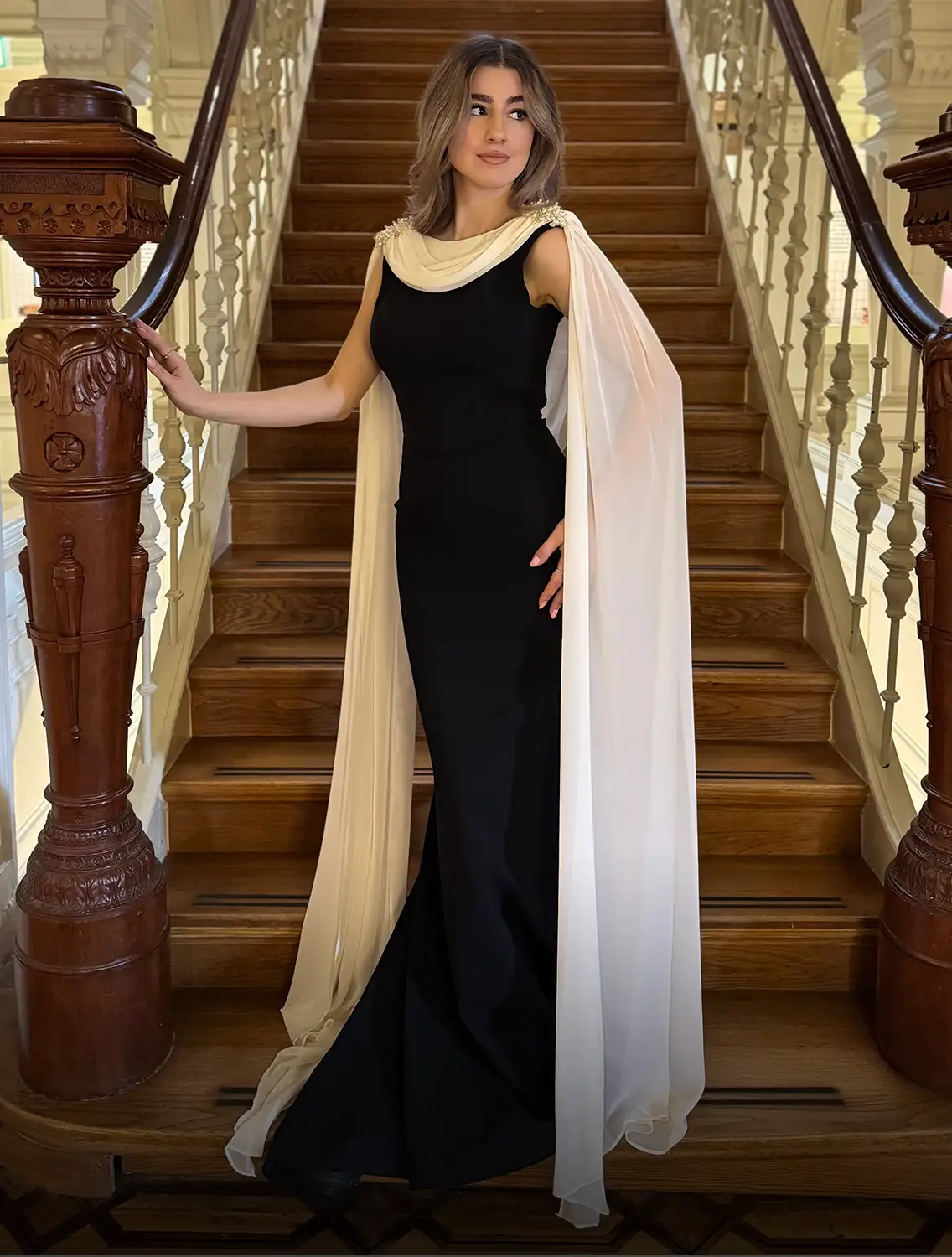 Sophia Dress Zwart Voor