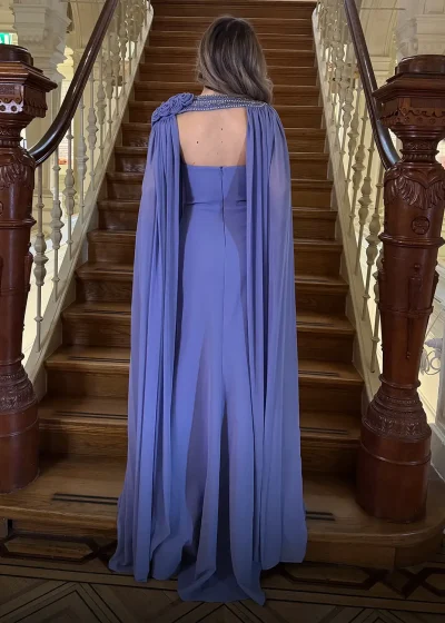 Violetta Dress Lila Achter