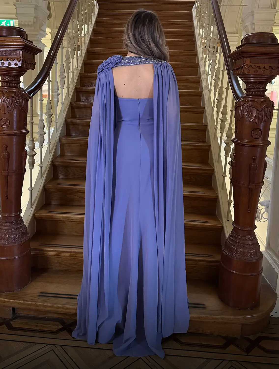 Violetta Dress Lila Achter