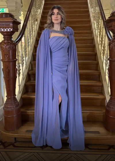 Violetta Dress Lila Voor