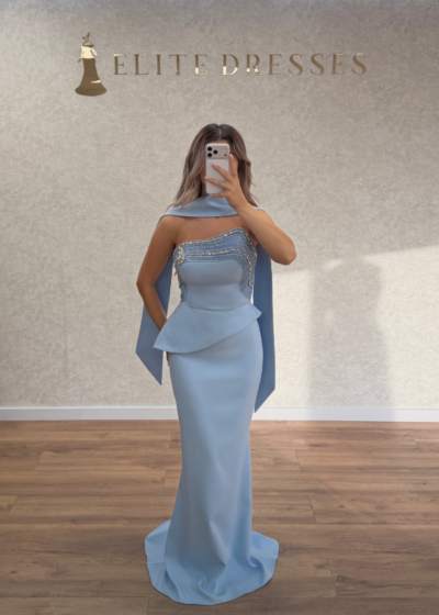 Beyza Dress Blauw